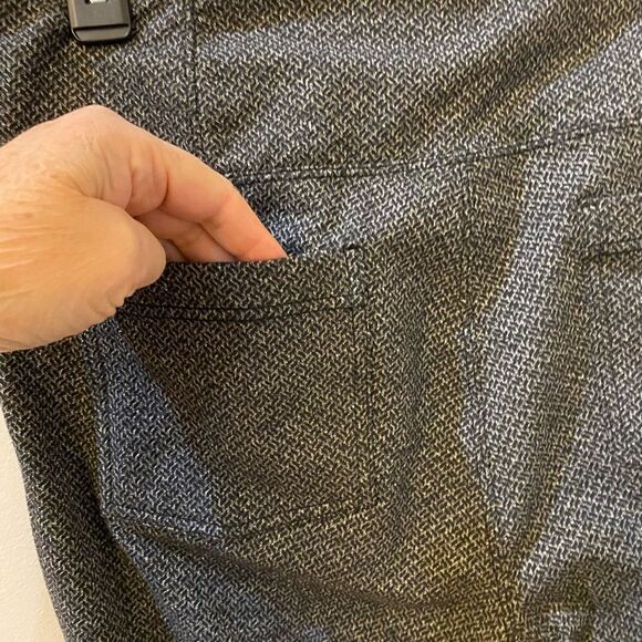 Athleta Herringbone Metro High Waisted Leggings Women Size L - Picture 7 of 10